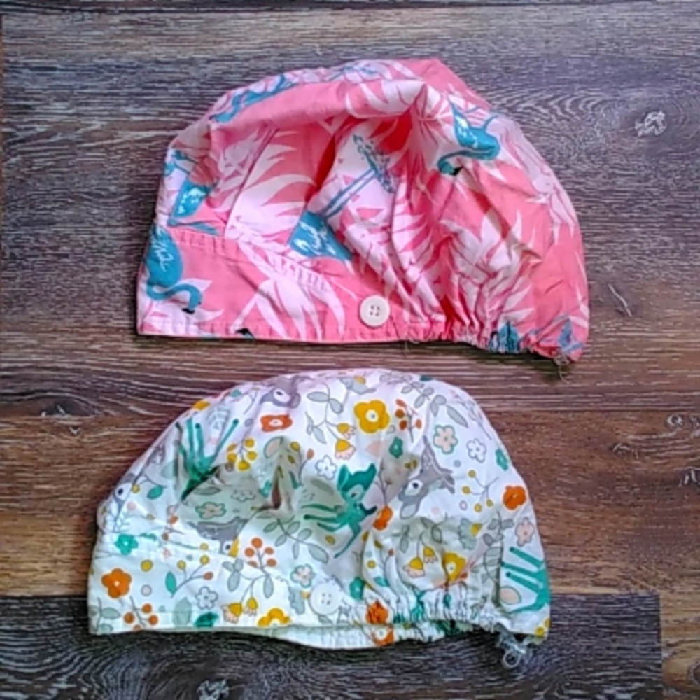 Surgical scrub caps